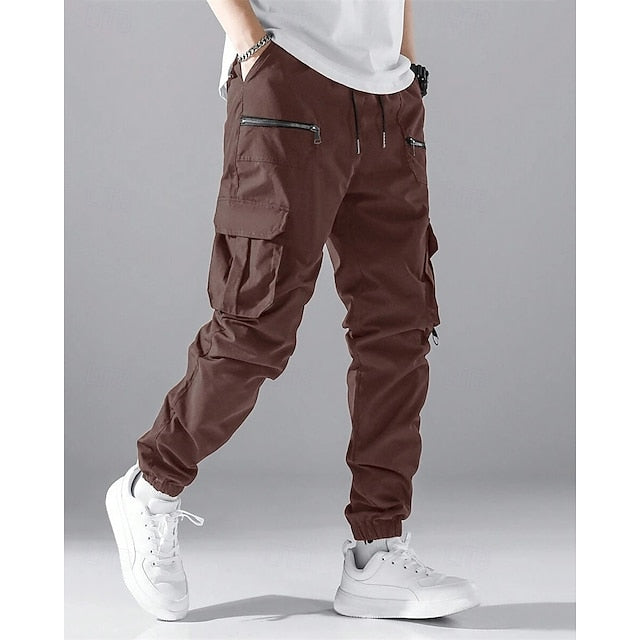 Stylish & Versatile Men's Cargo Joggers - Perfect for Outdoor Adventures, Camping & Daily Wear! 🏕️👖 #Fashion #OutdoorGear