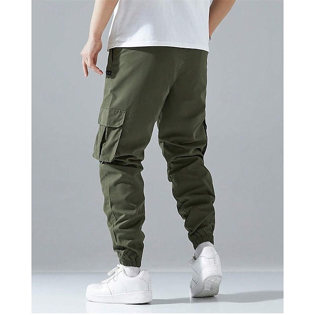 Stylish & Versatile Men's Cargo Joggers - Perfect for Outdoor Adventures, Camping & Daily Wear! 🏕️👖 #Fashion #OutdoorGear