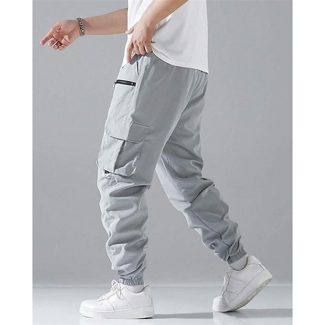 Stylish & Versatile Men's Cargo Joggers - Perfect for Outdoor Adventures, Camping & Daily Wear! 🏕️👖 #Fashion #OutdoorGear